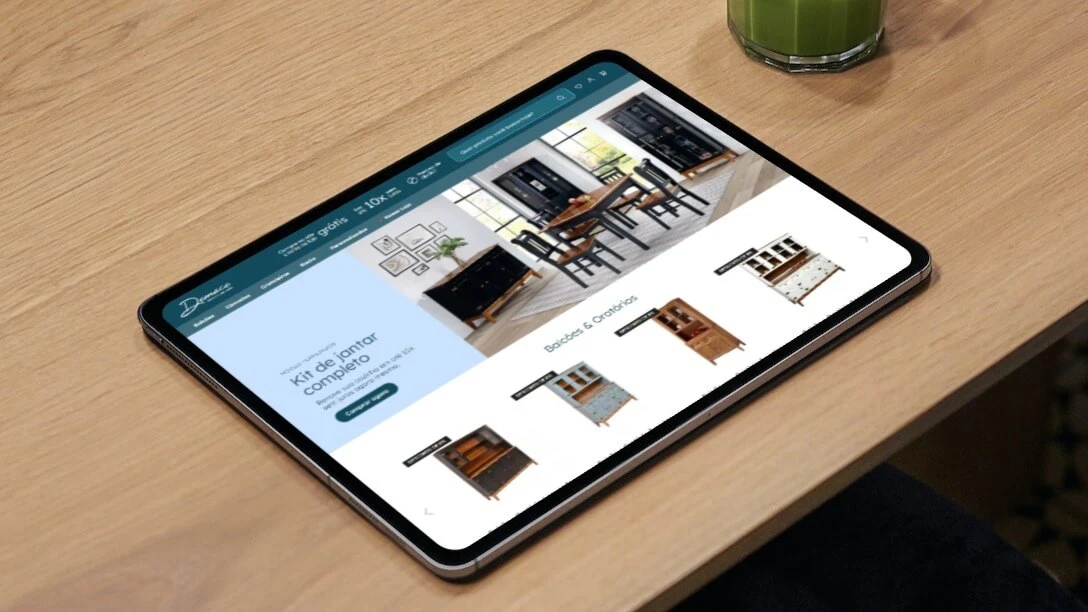 Demace Mobiliário Personalizável - e-Commerce | Criazo Portfolio