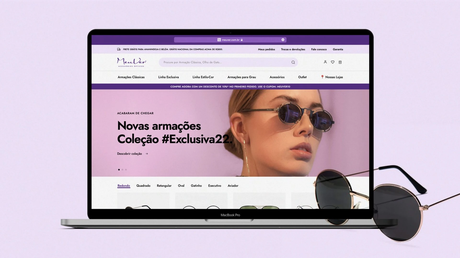 Meu Ver - Brand Creation • Brand Strategy • E-commerce Development | Criazo Case Study