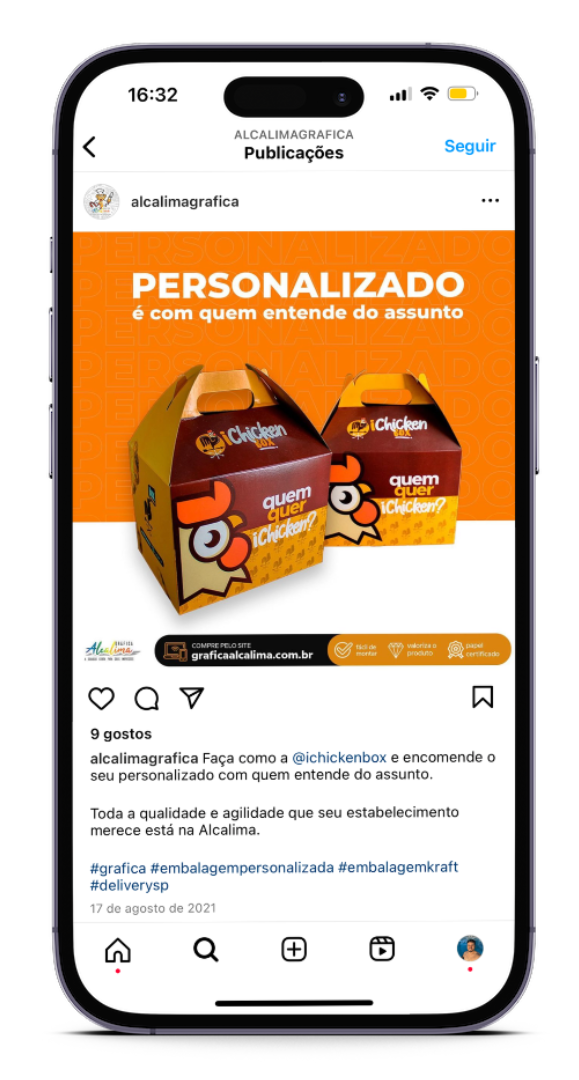 Potenciamos la presencia online de Gráfica Alcalima con estrategias de redes sociales y tráfico pago para destacar sus embalajes delivery de alta calidad.