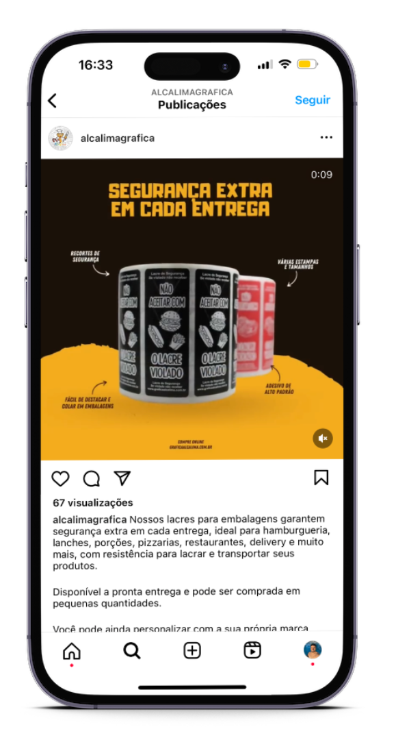 Potenciamos la presencia online de Gráfica Alcalima con estrategias de redes sociales y tráfico pago para destacar sus embalajes delivery de alta calidad.