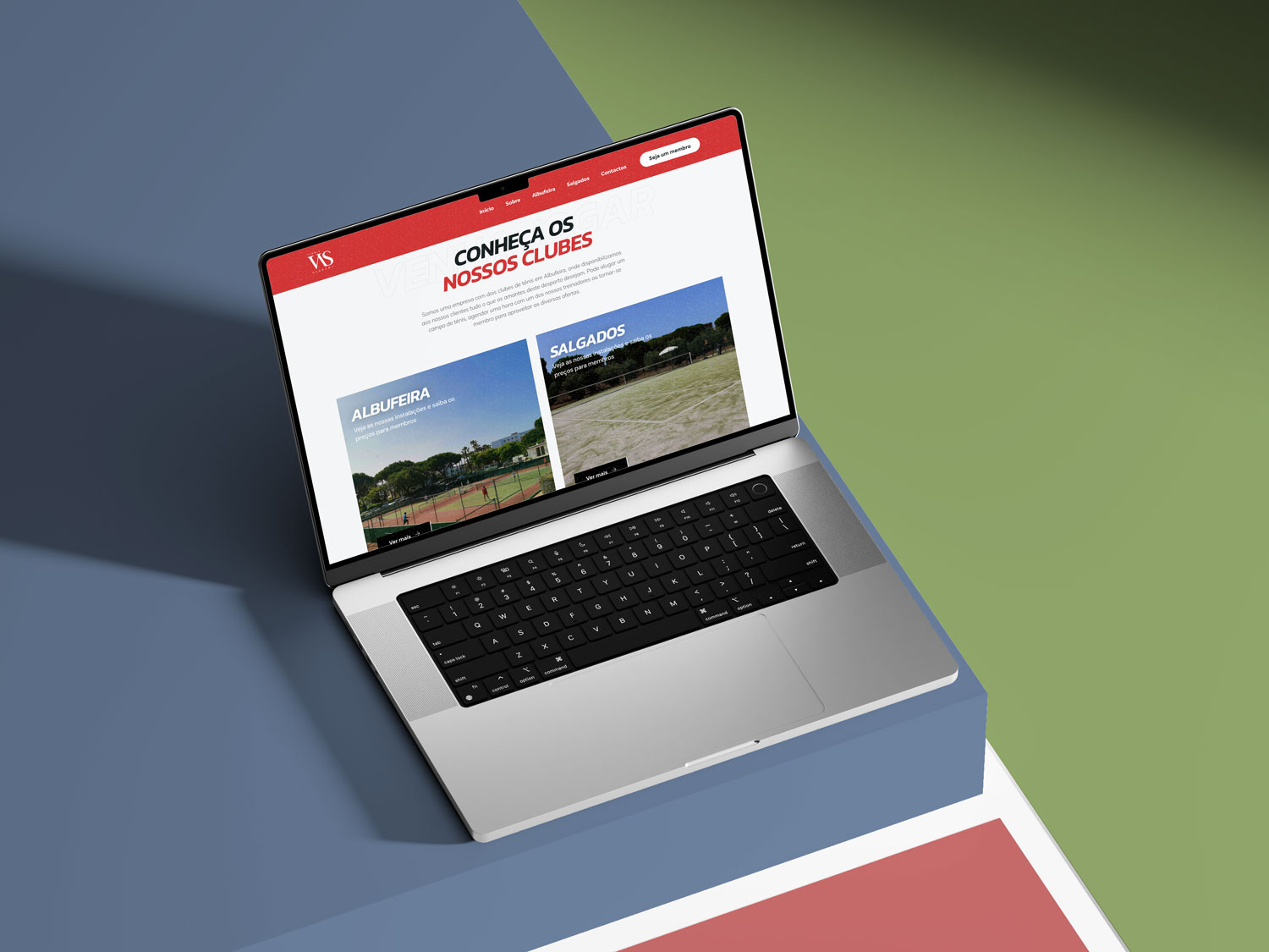 Albufeira Ténis Diseño de Plataforma Digital para Club de Tenis Diseño UX y Desarrollo Web