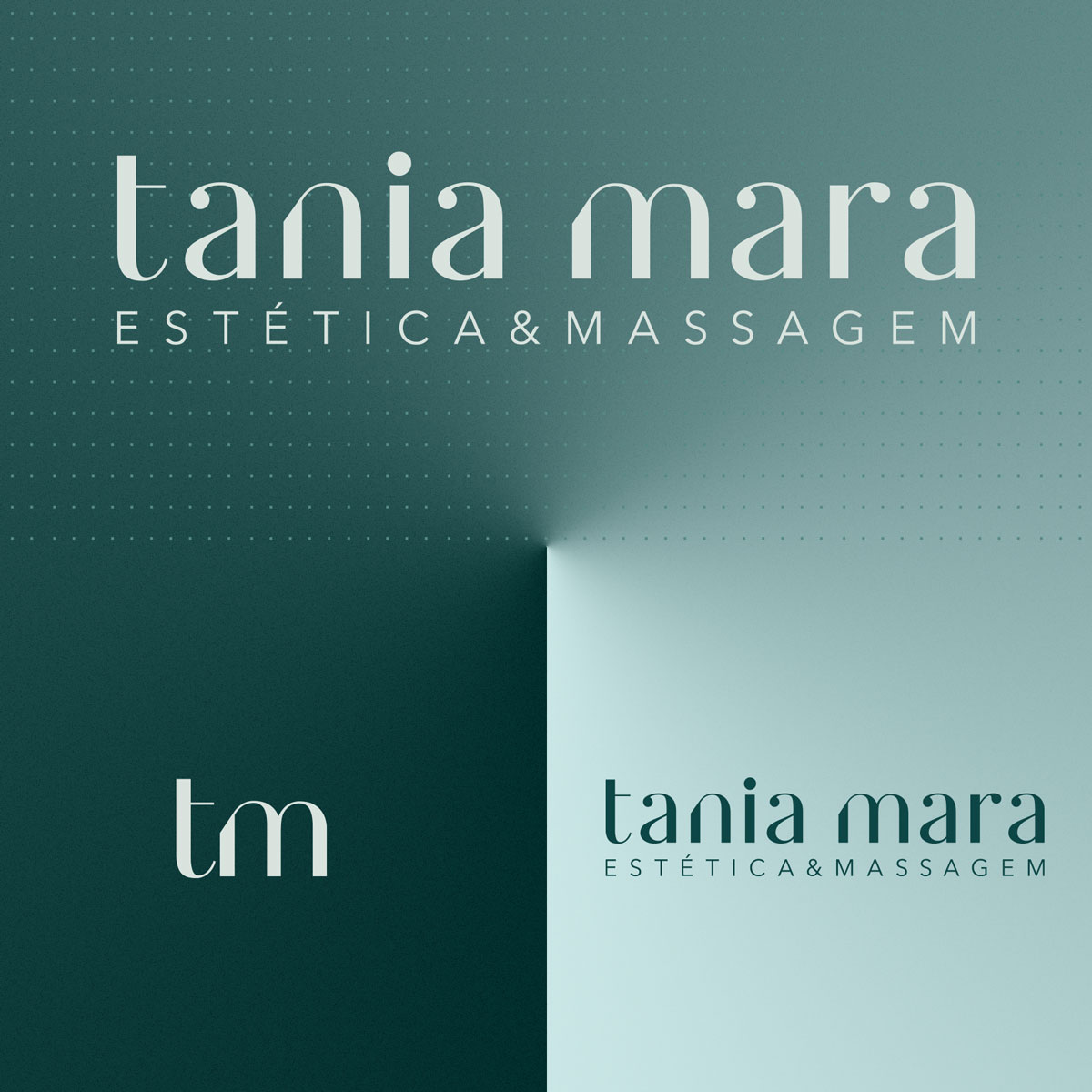 Diseñamos un logotipo, paleta de colores y tipografía que reflejan la personalidad de Tania Mara.