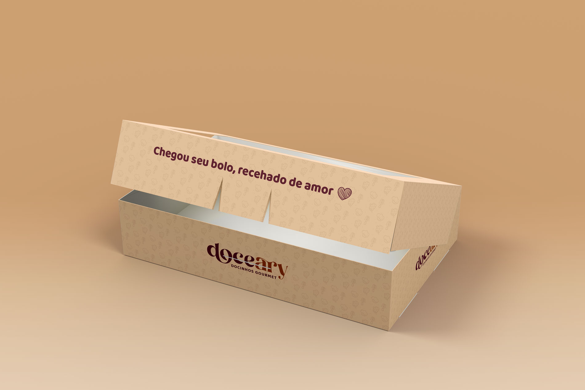 El proyecto para Doceary consistió en el diseño y desarrollo de embalajes personalizados para una variedad de productos de repostería