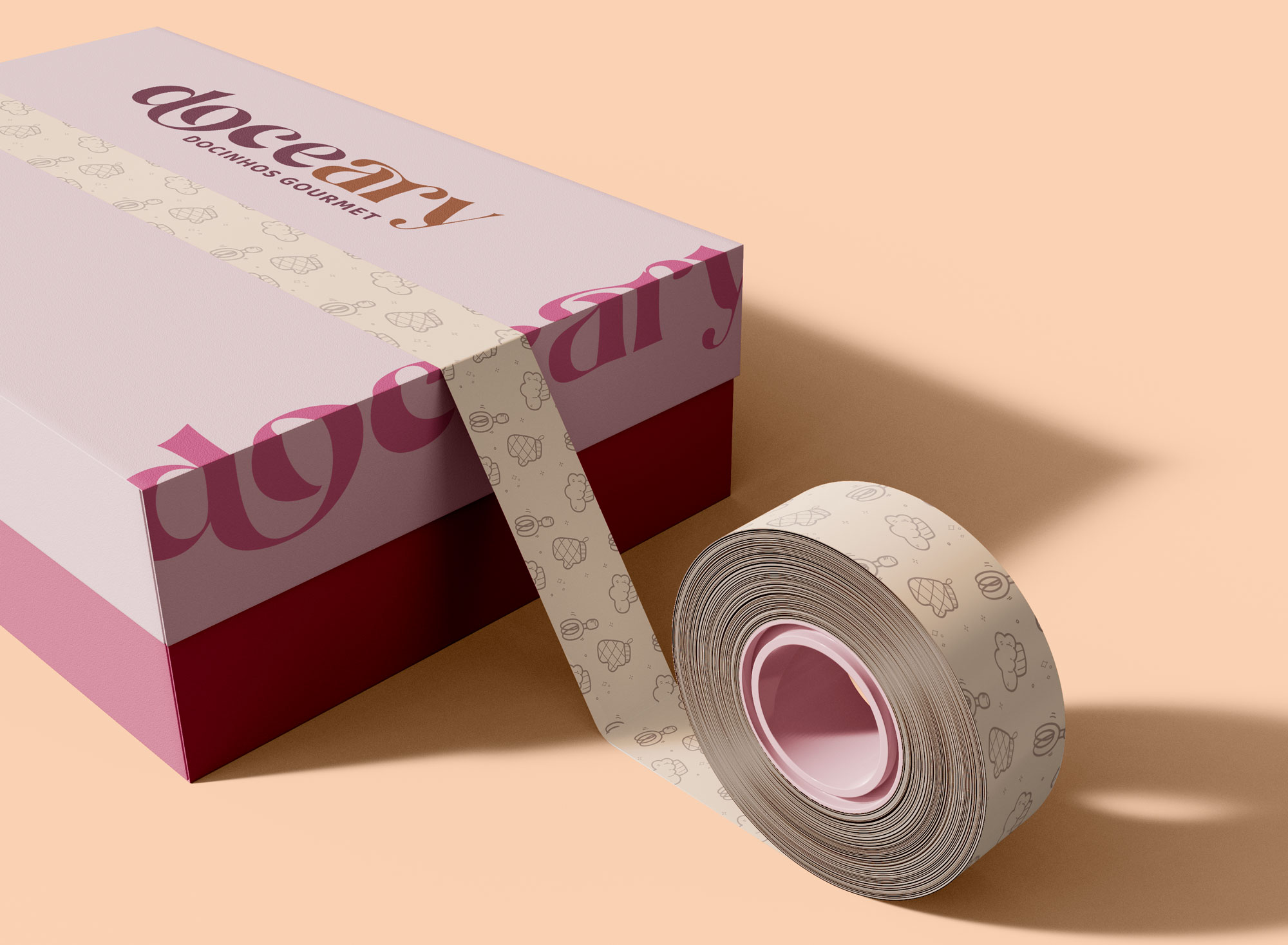 El proyecto para Doceary consistió en el diseño y desarrollo de embalajes personalizados para una variedad de productos de repostería